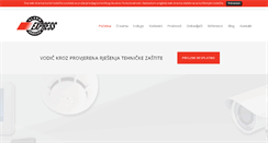 Desktop Screenshot of alarmexpress.hr